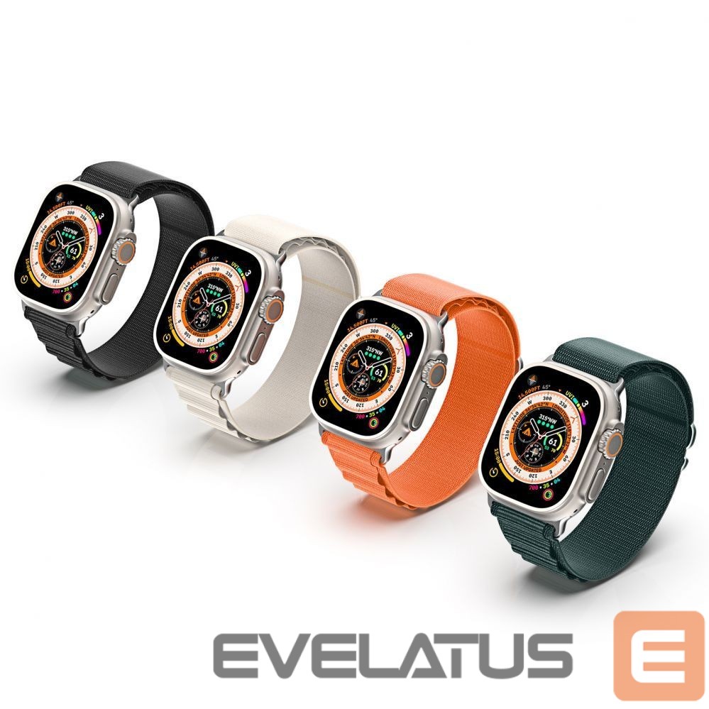 Siksniņa Dux Ducis Sport strap with buckle for Apple Watch 9 / 8 / 7 / 6 / SE / 5 / 4 / 3 / 2 / 1 (41, 40, 38 mm) Dux Ducis Strap GS Version - green Green