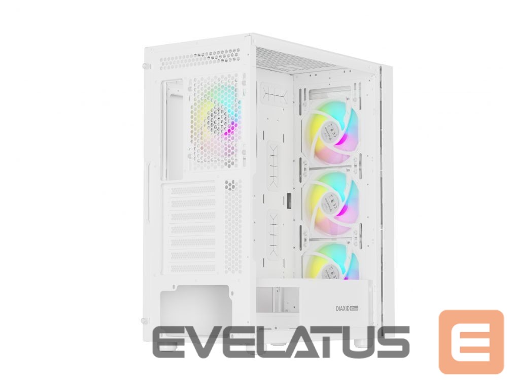 Datoru piederumi Natec NATEC Genesis PC Case Diaxid 605 white