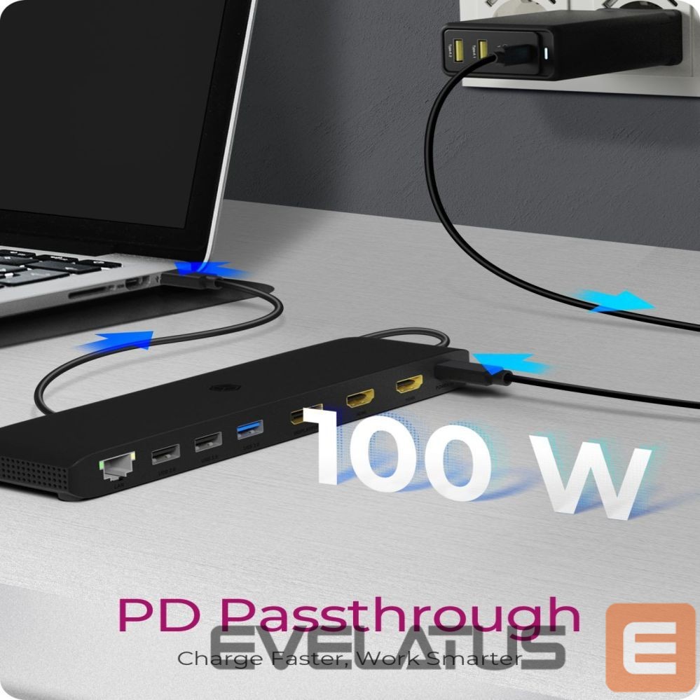 Datortehnikas aksesuāri Raidsonic ICY BOX IB-DK2116-C Multi-Docking St