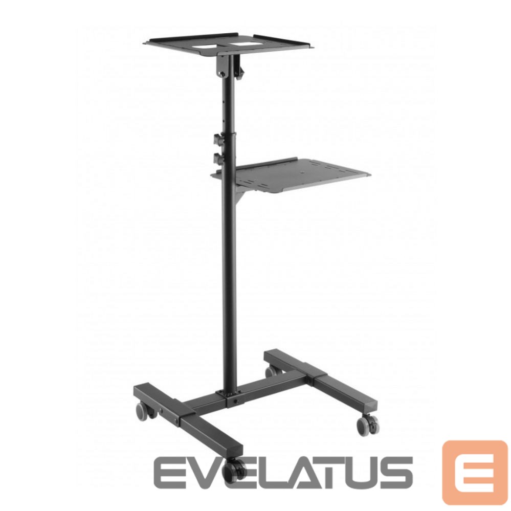Ekrāna aizsardzība Techly TECHLY Universal Adjustable Trolley