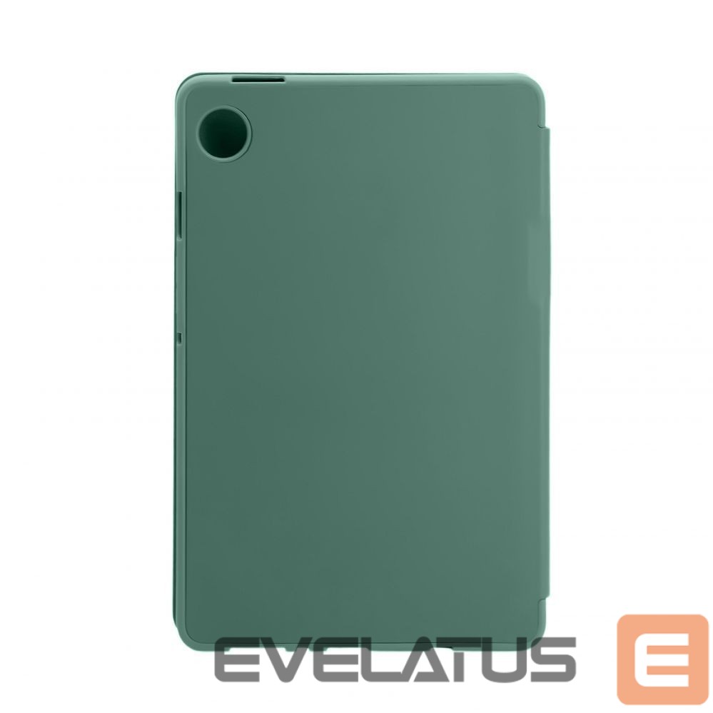 Maciņš grāmata Evelatus Galaxy Tab A9 Tablet case with imitate microfiber inside Green