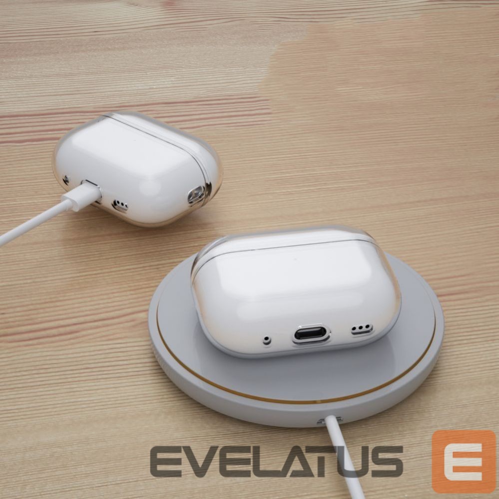 Aksesuāri priekš viedpulksteņiem Tech-Protect Tech-Protect FlexAir Case for Apple AirPods Pro 1 / 2 - Clear