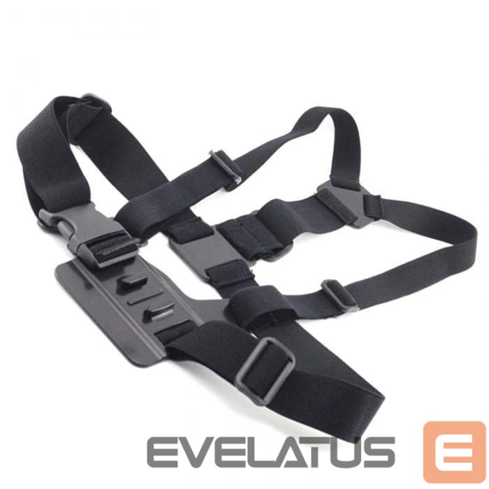 Foto un video aksesuārs Hurtel Chest Mount - Chest Harness for GoPro SJCAM Sports Cameras - Black