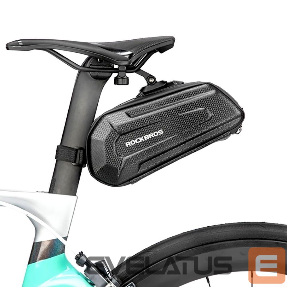 Piederums velosipēdiem Rockbros Rockbros B69 bicycle saddle bag 1.8l with easy release system - black