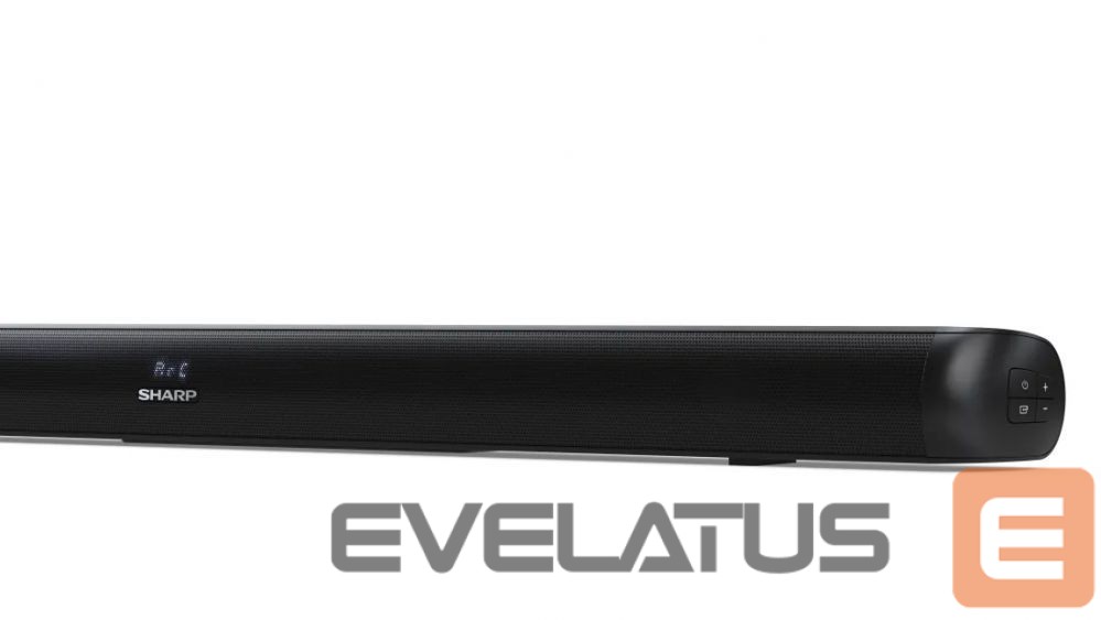 Interaktīvs risinājums Sharp HT-SB147 2.0 Powerful Soundbar for TV above 40" HDMI ARC/CEC, Aux-in, Optical, Bluetooth, 92cm, Gloss Black