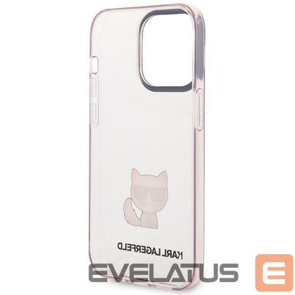 Aizmugurējais vāciņš Karl Lagerfeld Transparent || Pink