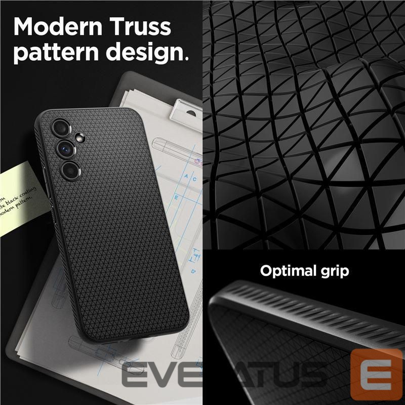 Aizmugurējais vāciņš Spigen Black