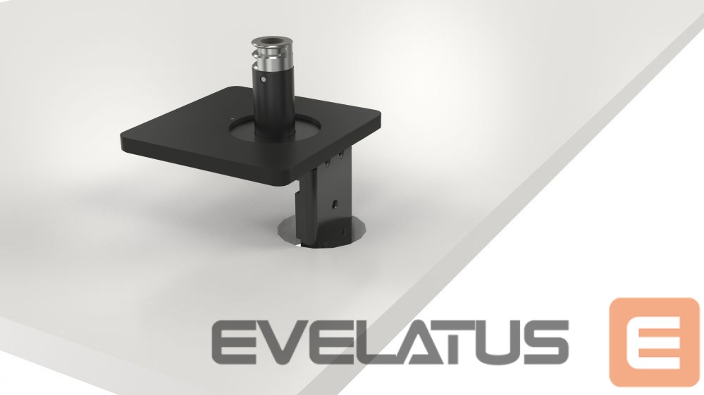 TV kronšteini Dell Single Monitor Arm Desk Mount, MSA20, 19-38 ", Maximum weight (capacity) 10 kg, Black