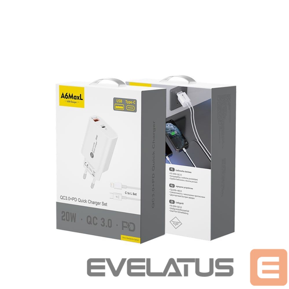 Adapteris Hurtel z kablem Lightning