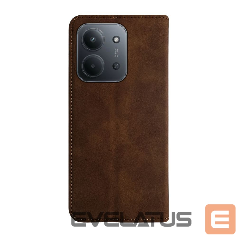 Atveramie maciņi Evelatus Xiaomi Redmi 15C 4G/5G Book Case Folio Brown