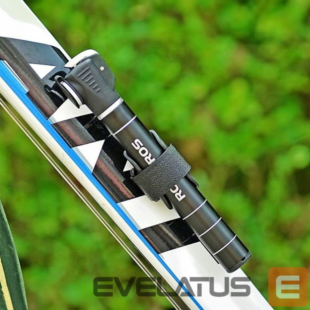 Piederums velosipēdiem Rockbros Rockbros JG-1040B bicycle pump small - black