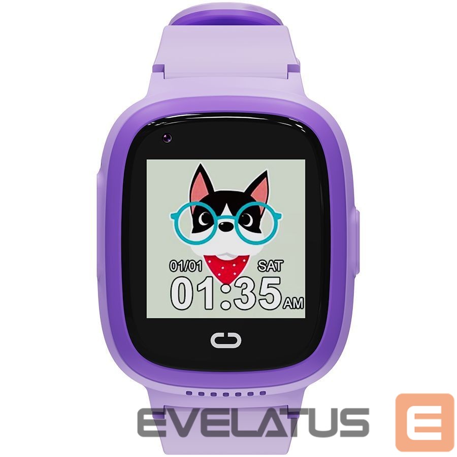 Viedpulksteni Canyon CANYON kids watch Sunny KW-48 Video 4G GPS Games&Music Violet