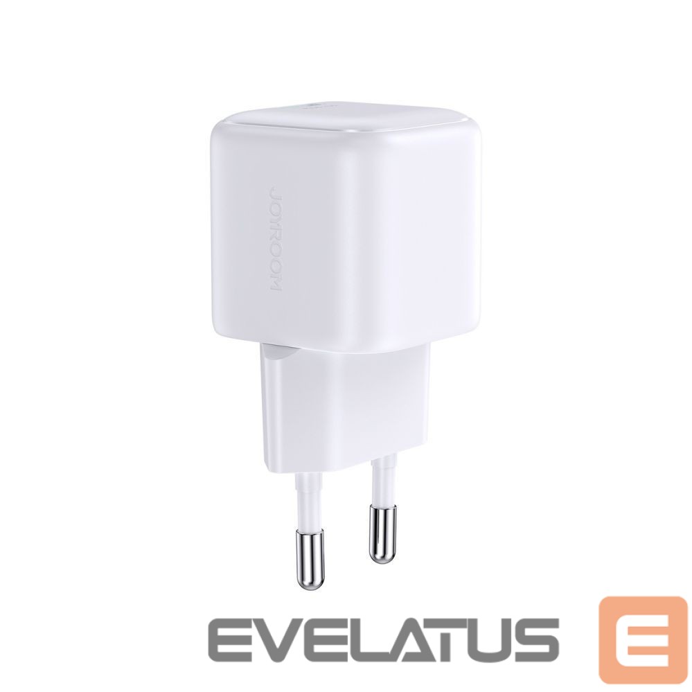 Adapteris Joyroom Joyroom JR-TCG15 Mini 30W GaN USB-C Wall Charger - White