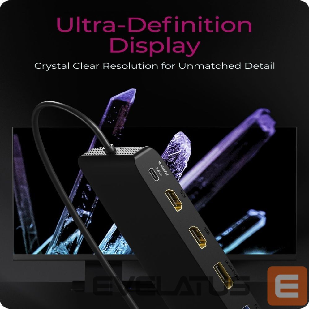 Datortehnikas aksesuāri Raidsonic ICY BOX IB-DK2116-C Multi-Docking St