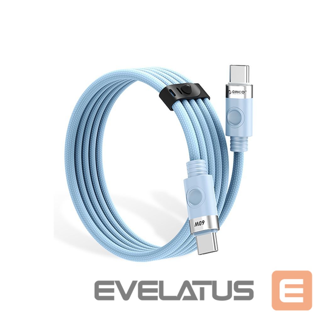 Kabelis Orico Orico CDX 60W 3A Power Delivery USB-C - USB-C cable 1m - blue