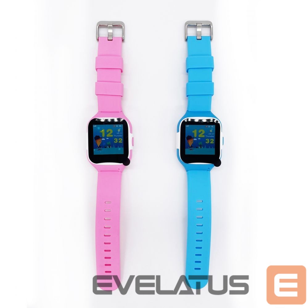 Viedpulksteni iLike Kids GPS Watch IWH01PK Pink