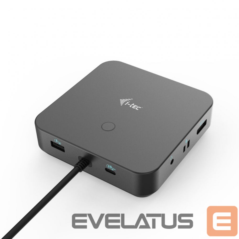 Datortehnikas aksesuāri I-TEC I-TEC USB-C HDMI Dual DP Docking Station