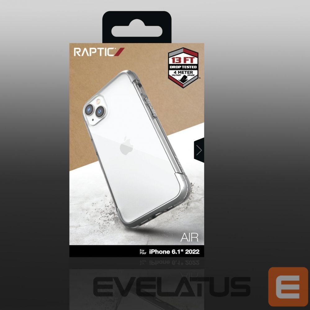 Aizmugurējais vāciņš Raptic X-Doria Silver