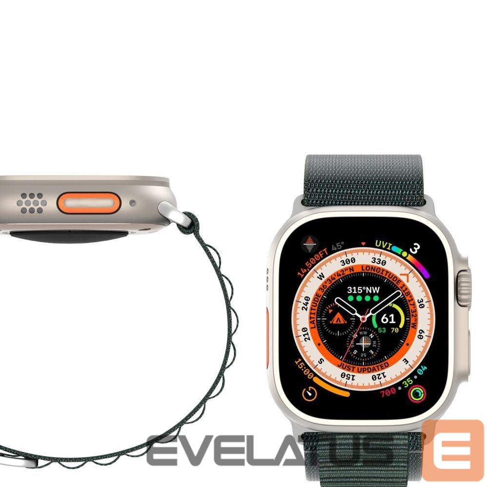 Siksniņa Dux Ducis Sport strap with buckle for Apple Watch 9 / 8 / 7 / 6 / SE / 5 / 4 / 3 / 2 / 1 (41, 40, 38 mm) Dux Ducis Strap GS Version - green Green