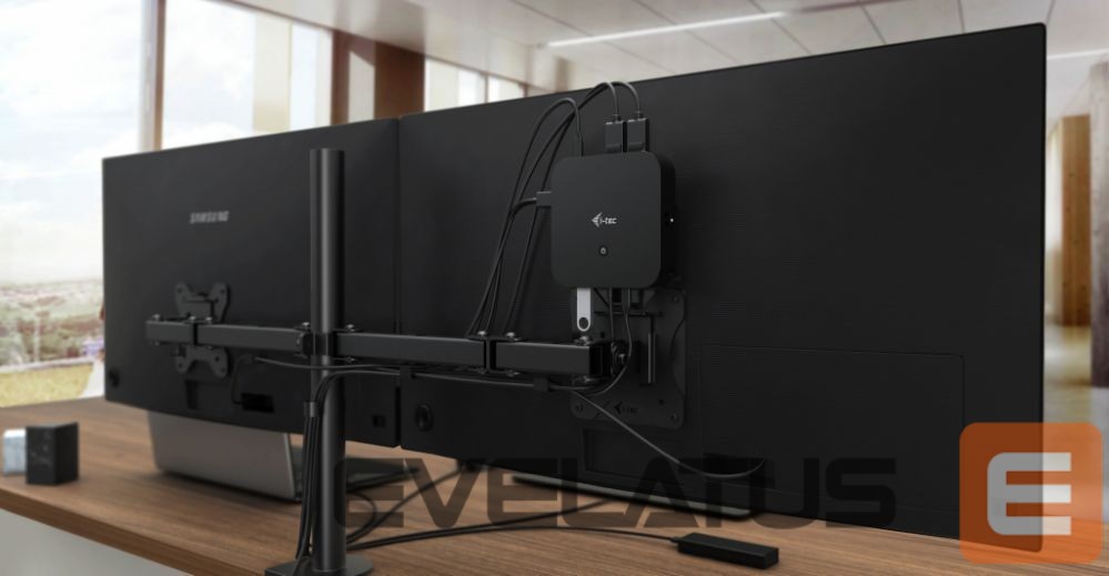 Datortehnikas aksesuāri I-TEC I-TEC USB-C HDMI Dual DP Docking Station