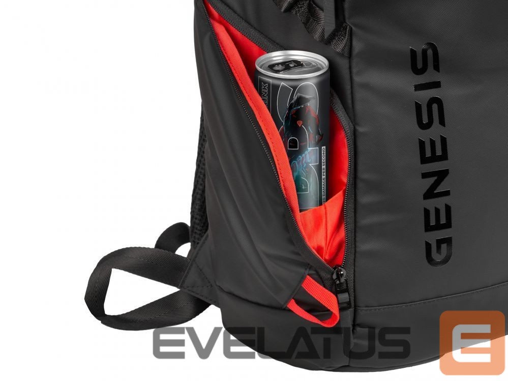 Portatīvo datoru soma Genesis Pallad 420 | Fits up to size 15.6 " | Laptop Backpack | Black | Waterproof