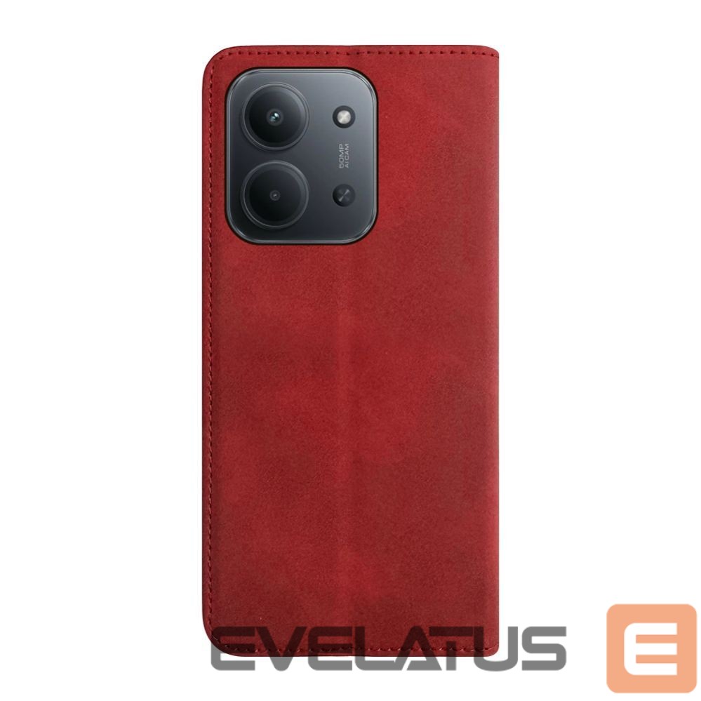 Atveramie maciņi Evelatus Xiaomi Redmi 15C 4G/5G Book Case Folio Red
