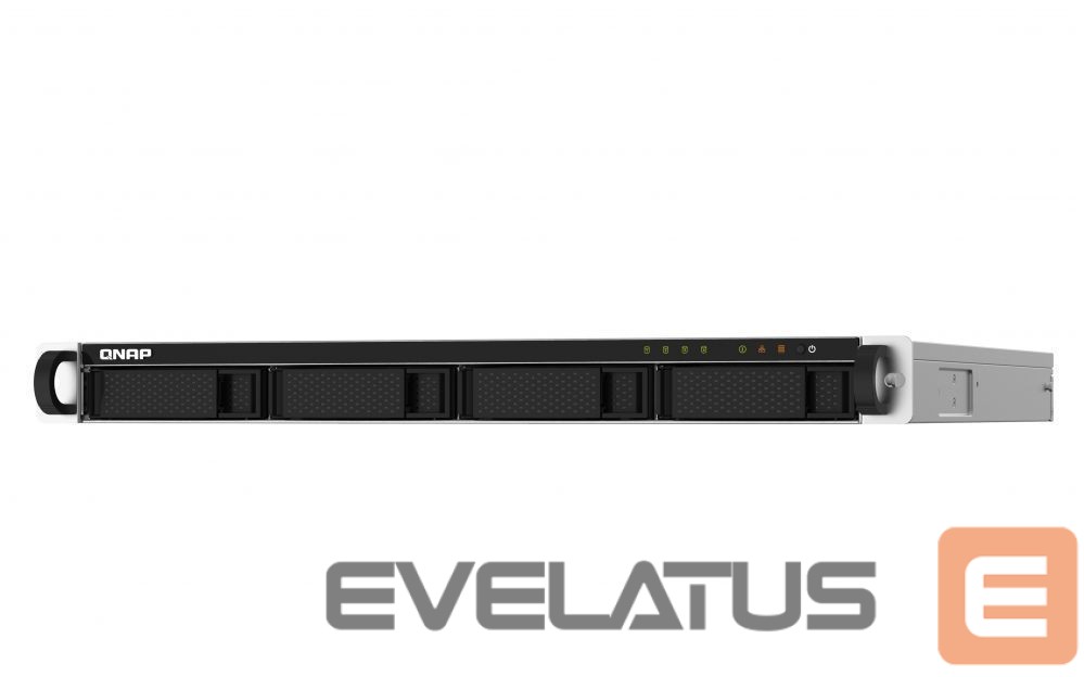 Zibatmiņa QNAP 4-Bay NAS TS-432PXU-2G Up to 4 SATA 6Gb/s, 3Gb/s, AL324 ARM Cortex-A57 Quad-Core, Processor frequency 1.7 GHz, 2 GB, DDR4, 2x10 Gigabit Ethernet SFP+; 2x2.5 Gigabit Ethernet; PCIe Gen 2 x2; 4x USB 3.2 Gen 1