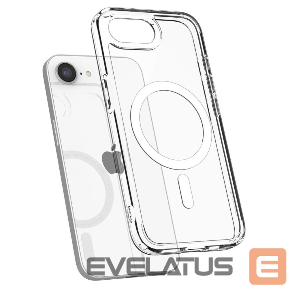 Aizmugurējais vāciņš Spigen Spigen Ultra Hybrid MagSafe iPhone 16e Case - Clear