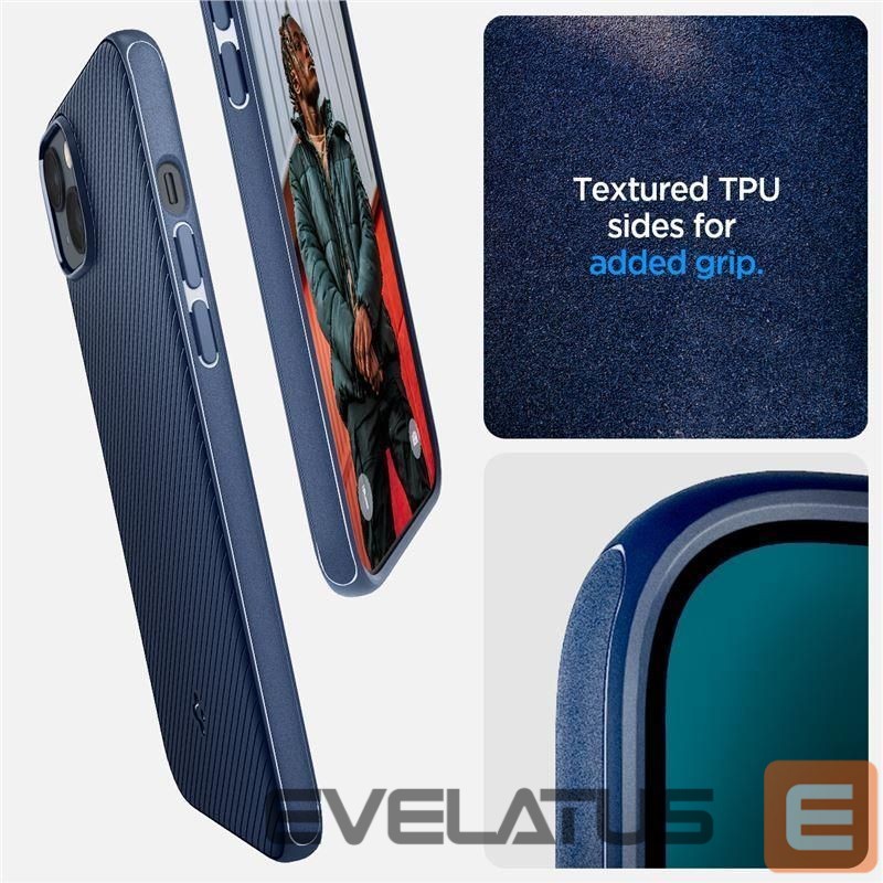 Citas preces Spigen Spigen Mag Armor iPhone 14 Plus Case - Blue