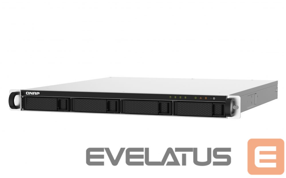 Zibatmiņa QNAP 4-Bay NAS TS-432PXU-2G Up to 4 SATA 6Gb/s, 3Gb/s, AL324 ARM Cortex-A57 Quad-Core, Processor frequency 1.7 GHz, 2 GB, DDR4, 2x10 Gigabit Ethernet SFP+; 2x2.5 Gigabit Ethernet; PCIe Gen 2 x2; 4x USB 3.2 Gen 1