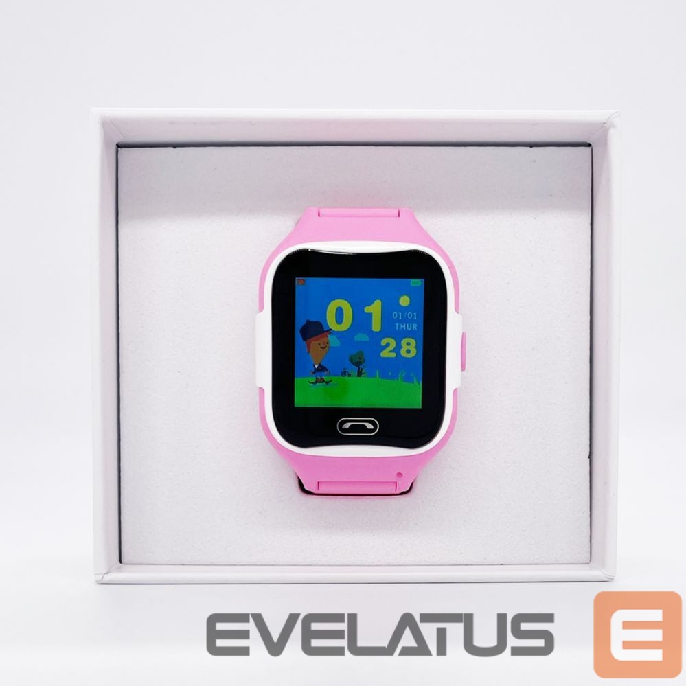 Viedpulksteni iLike Kids GPS Watch IWH01PK Pink