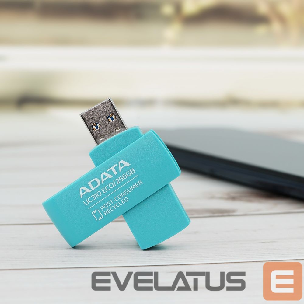 Zibatmiņa ADATA UC310 ECO 256GB USB Flash Drive
