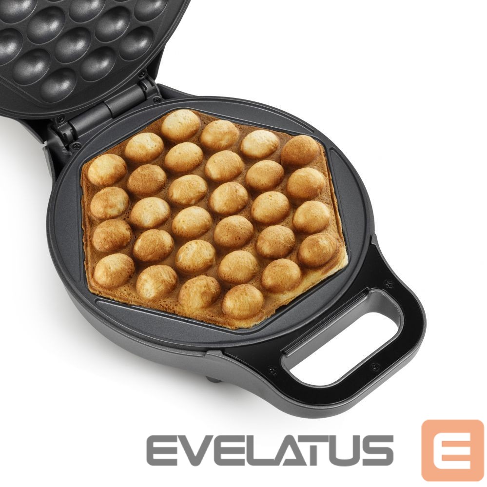 Tosters Princess Tristar 01.132465.01.001 Bubble Waffle Iron, Power 700 W, 1 Belgian waffle, Black