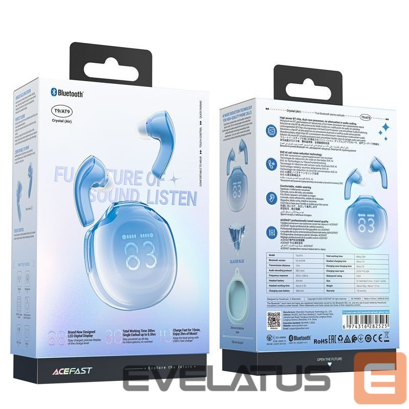 Parveidotājs Acefast Blue