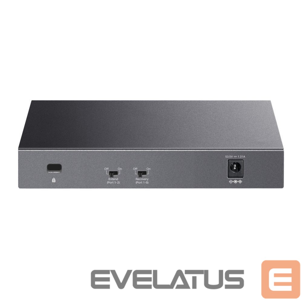 Nevadāms centrmezgls TP-Link NET SWITCH 8PORT 8POE+/LS108GP