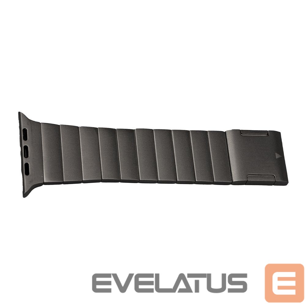 Siksniņa Puro Puro TITAN Stainless Steel Apple Watch Band 42/44/45/49mm - Black
