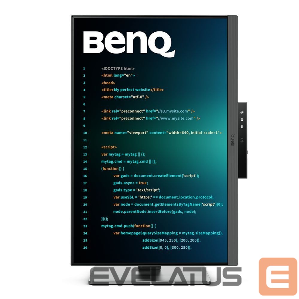 Monitori Beno BENQ RD240Q 24.1inch IPS WQXGA