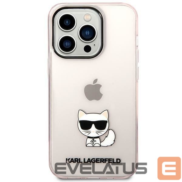 Aizmugurējais vāciņš Karl Lagerfeld Transparent || Pink