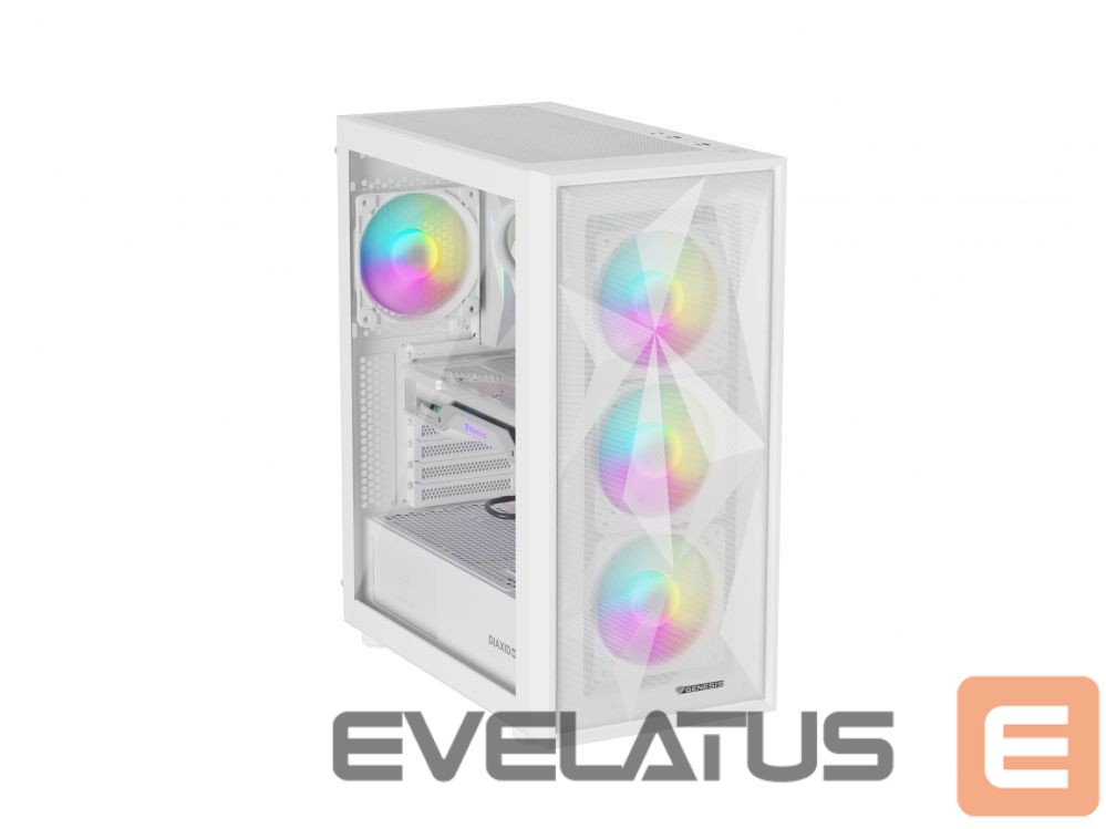 Datoru piederumi Natec NATEC Genesis PC Case Diaxid 605 white