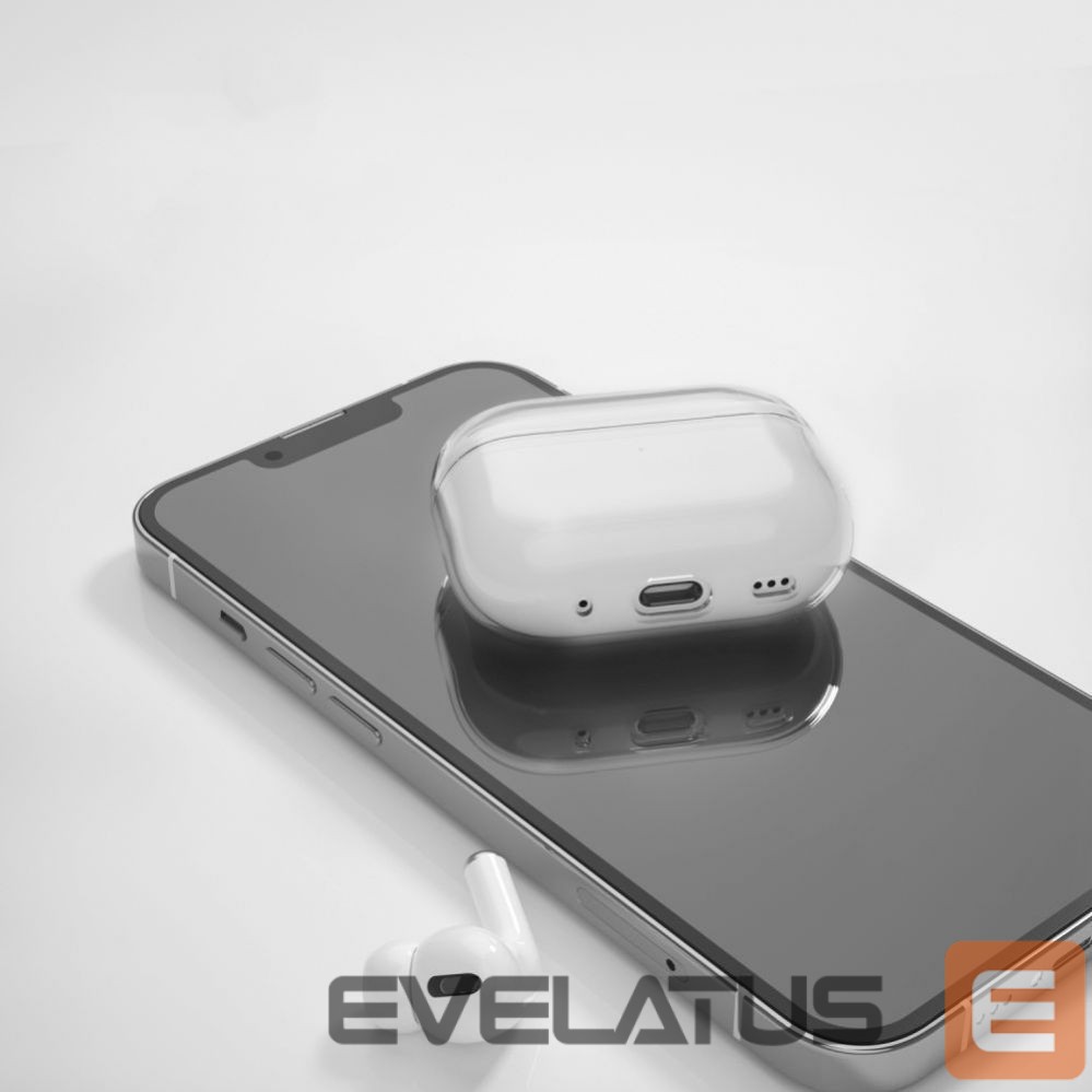 Aksesuāri priekš viedpulksteņiem Tech-Protect Tech-Protect FlexAir Case for Apple AirPods Pro 1 / 2 - Clear