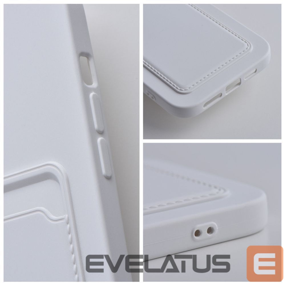 Aizmugurējais vāciņš OEM Case for iPhone 15 PRO MAX Card Case white