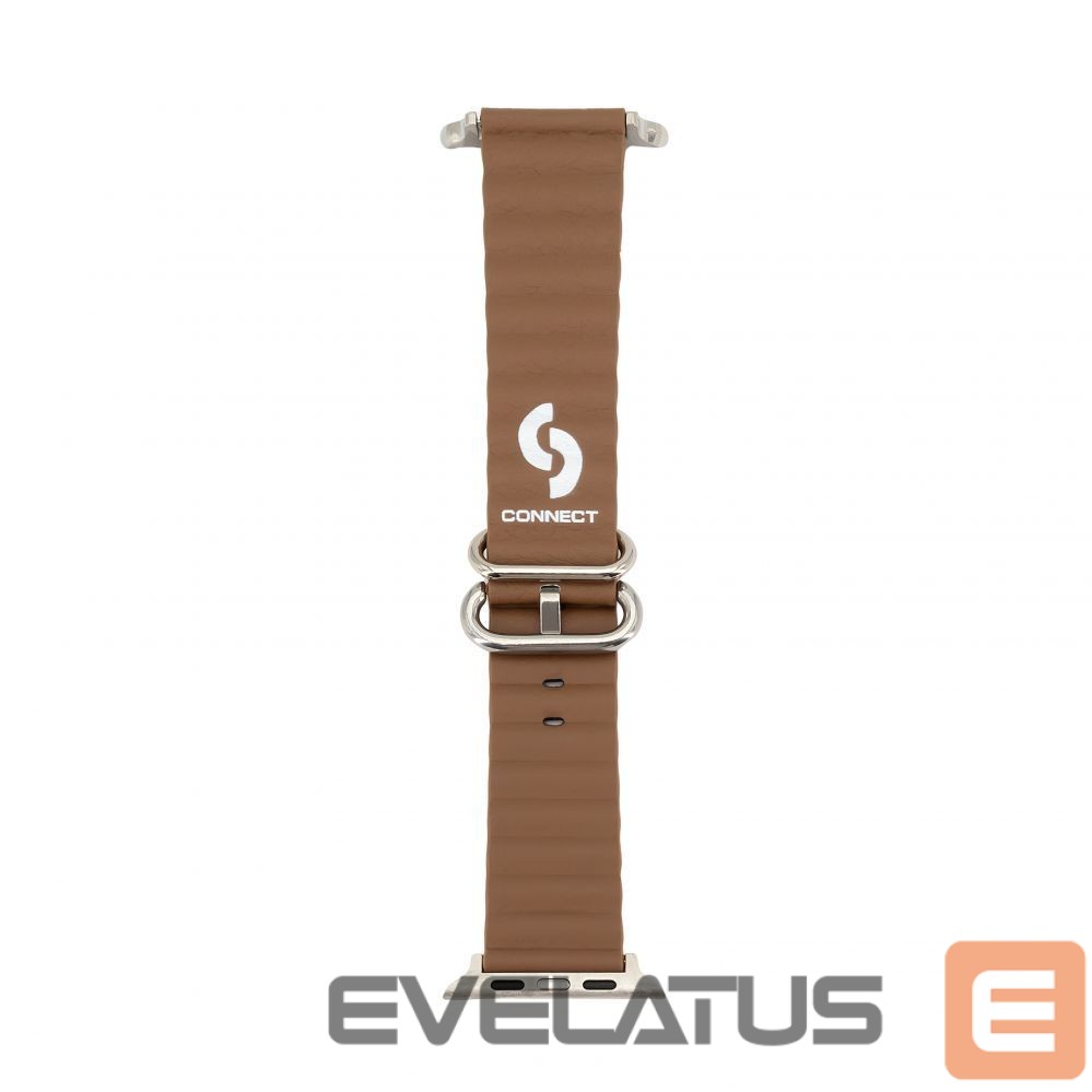 Siksniņa Connect Watch 42/44/45mm Marine leather Watch Strap Brown