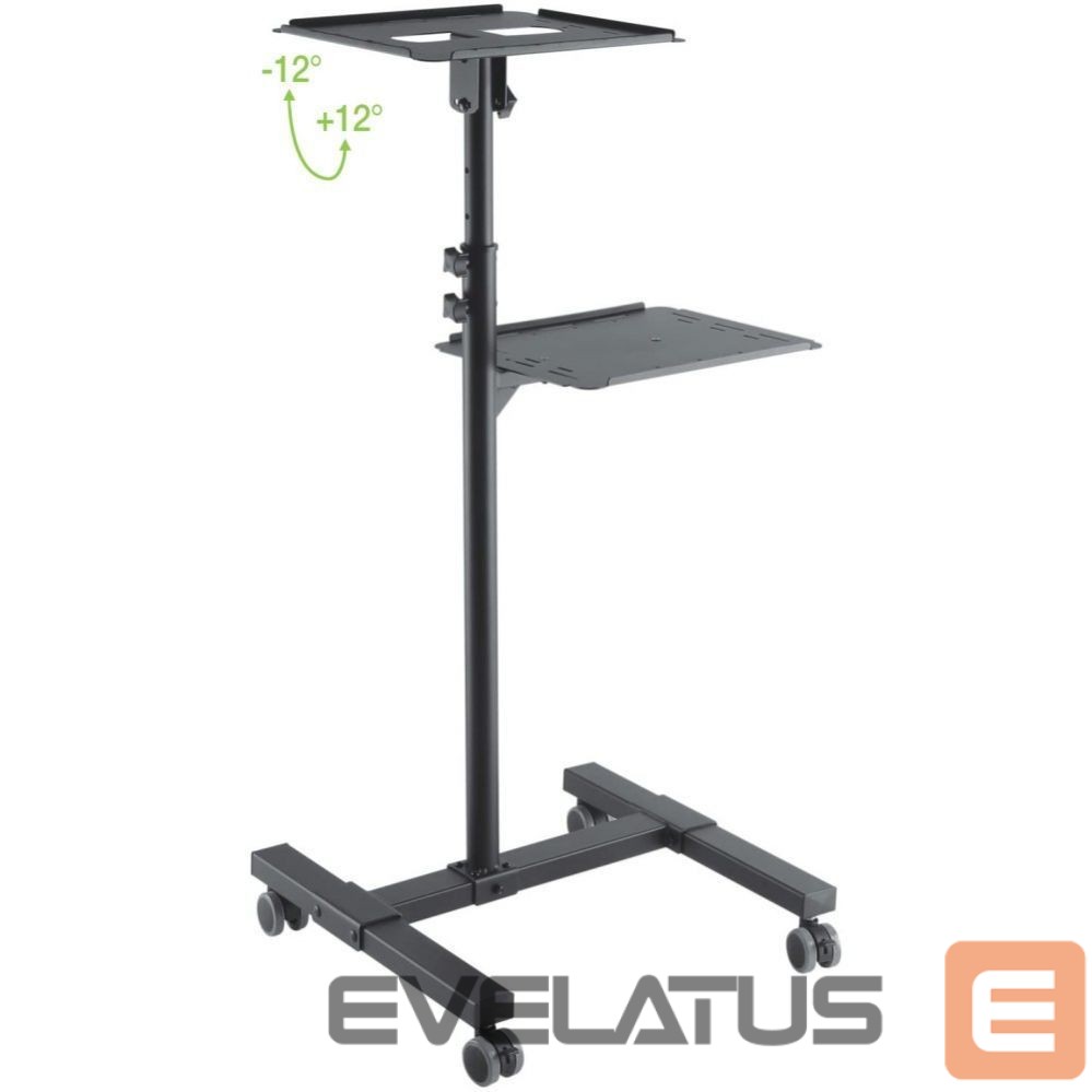 Ekrāna aizsardzība Techly TECHLY Universal Adjustable Trolley