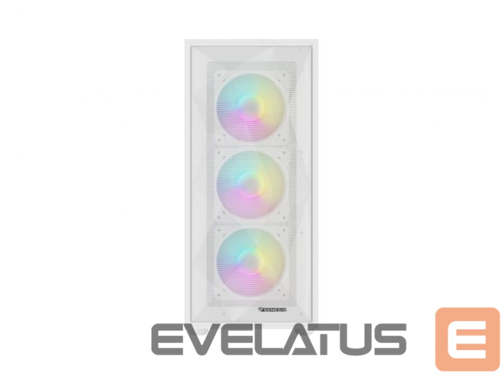 Datoru piederumi Natec NATEC Genesis PC Case Diaxid 605 white