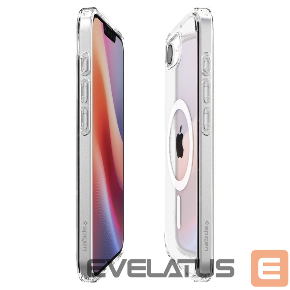 Aizmugurējais vāciņš Spigen Spigen Ultra Hybrid MagSafe iPhone 16e Case - Clear
