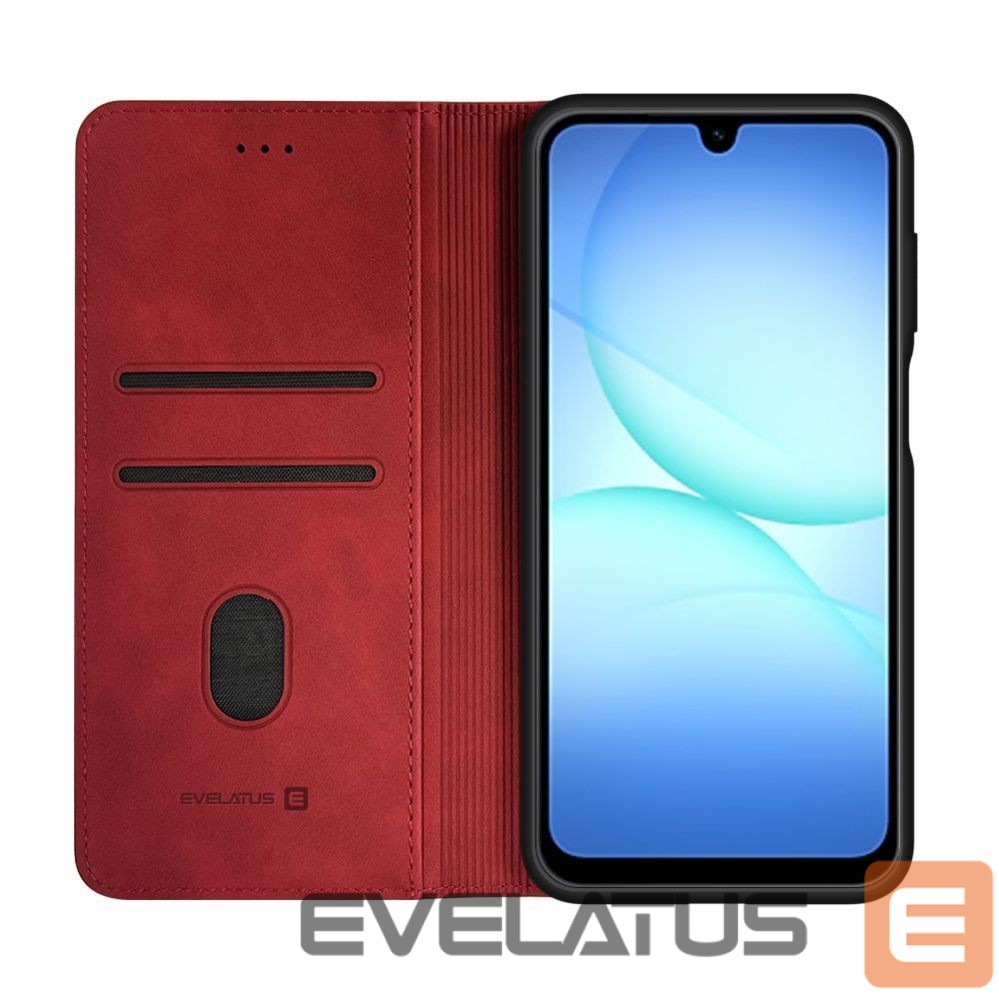 Atveramie maciņi Evelatus Samsung Galaxy A17 Book Case Red