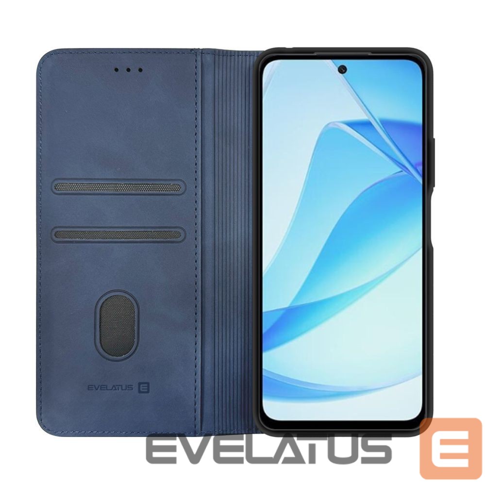 Atveramie maciņi Evelatus Xiaomi Redmi 15 4G Book Case Folio Dark Blue