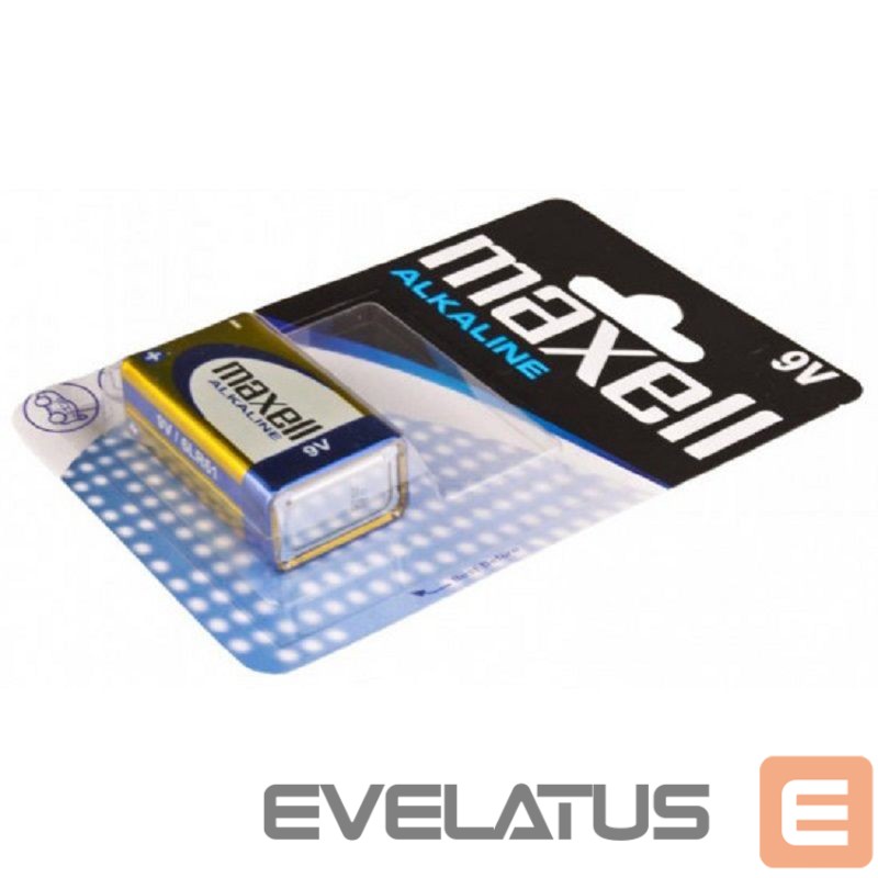Elektropreces un piederumi Maxell Crona Alkaline 6LR61 9V