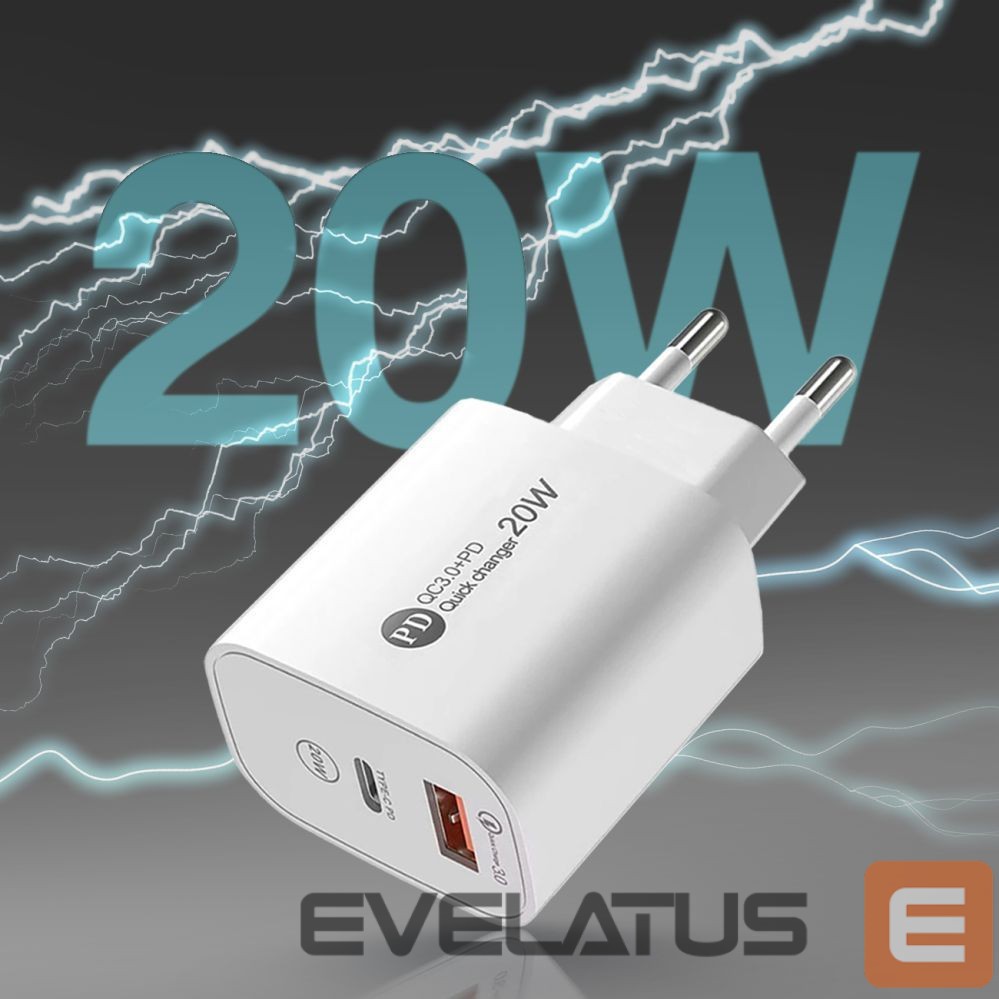 Adapteris Hurtel z kablem Lightning