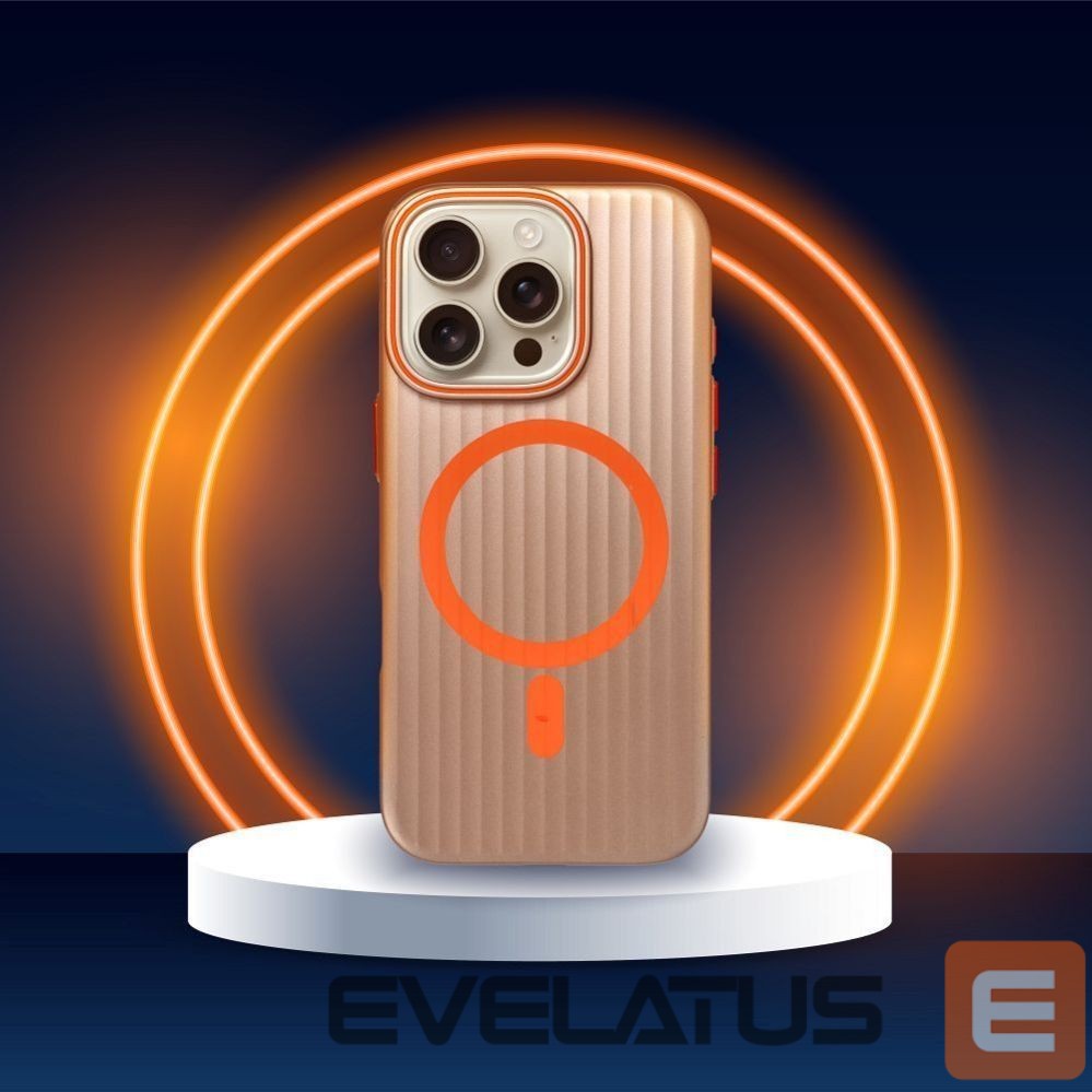Aizmugurējais vāciņš OEM - Case for iPhone 15 PRO MAX Simply compatible with MagSafe titanium desert